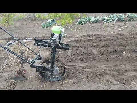 Видео: Мотоокучник випробування.