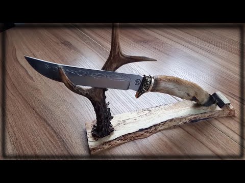 Видео: Нож козья ножка розыгрыш