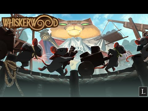 Видео: Кошки-Мышки! Смотрим демо интересного градостроя! Whiskerwood Demo #1