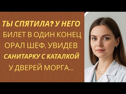 Видео: Ты спятила  У него билет в один конец! орал шеф, увидев санитарку с каталкой у дверей морга…