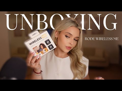 Видео: АСМР: Разопаковане на Нов Микрофон RODE Wireless ME | Тапинг, Шепот, Звуци за Релакс и Сън ✨