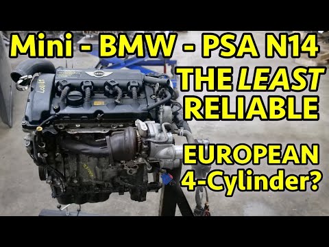 Видео: Ещё один полный хлам, разобранный двигатель BMW/Mini Cooper N14, сдох на 107 тысячах. Это ХУДШИЕ!...