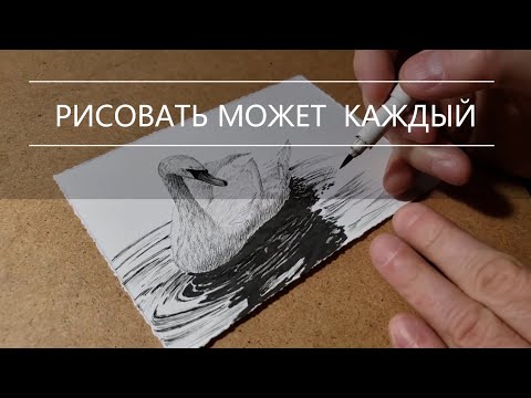 Видео: Рисовать может каждый человек | Как научиться рисовать