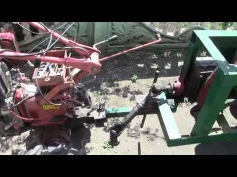 Видео: Обзор самодельный DIY  пресс к мотоблоку часть 2 Handmade