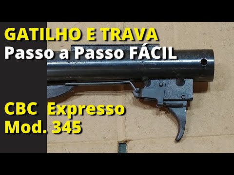 Видео: Как собрать триггер и защелку CBC Expresso 345 Fácil