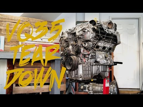 Видео: Разборка VQ35