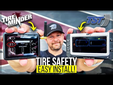 Видео: TireMinder TPMS против TST // Сравнение распаковки и установки (ОДИН ЯВНЫЙ ПОБЕДИТЕЛЬ!)