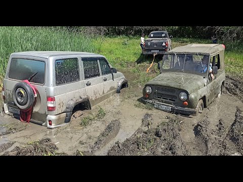 Видео: УАЗ 469 показал кто здесь король бездорожья.
