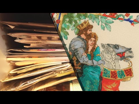 Видео: Покупки наборов крестиком 42 шт. / Мои запасы / Наборы / Вышивки