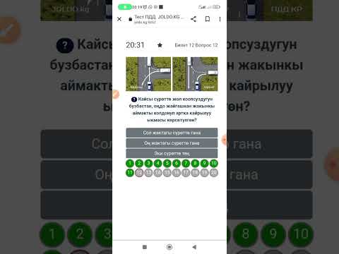 Видео: 12-Билет joldo.kg сайты 2024