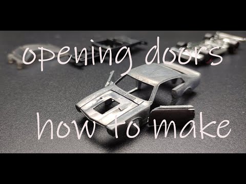 Видео: как сделать открывающиеся двери на hot wheels