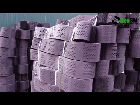 Видео: Как производится георешетка "Геофлакс"?