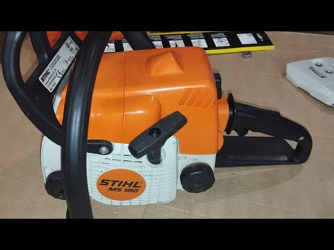 Видео: Stihl ms 180 You Tube  версия, что не так