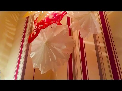 Видео: Внучки мои делают для вас снежинки!Это было 6 лет назад!