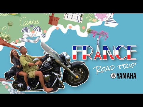 Видео: Южна Франция , Marseille, Monaco 🏍️ Road Trip 🏍️ Yamaha Midnight Star XVS