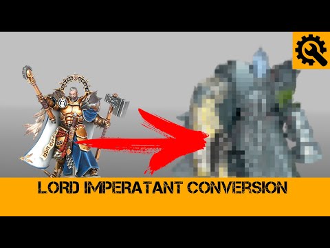 Видео: [Warhammer Age Of Sigmar] Конверсия Лорда Императанта // Lord Imperatant Conversion