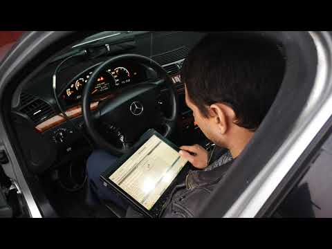 Видео: Mercedes Benz W220.Ошибка SRS стереть