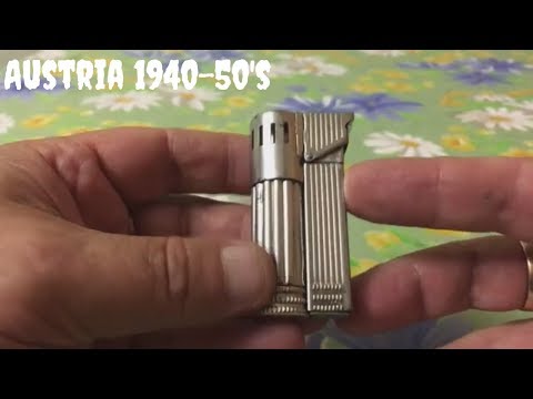 Видео: Old vintage BOSS petrol pocket lighter Старая бензиновая карманная зажигалка