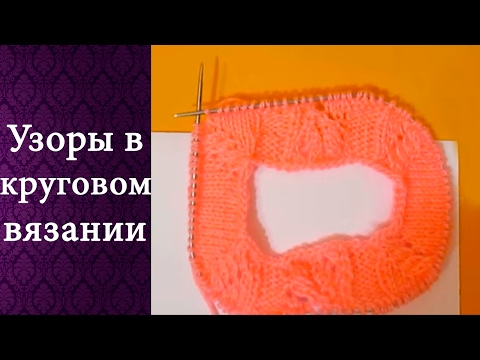 Видео: Круговое вязание (косичка по реглану)