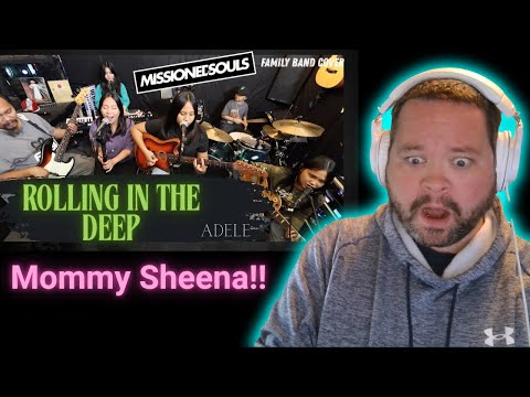 Видео: Rolling in the Deep от Адель | Missioned Souls | семейная группа — РЕАКЦИЯ!