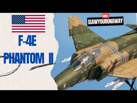 Видео: F-4E Phantom II - вторая жизнь старичка в #warthunder