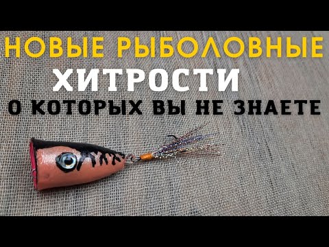 Видео: Новая технологическая  хитрость для  рыбаков