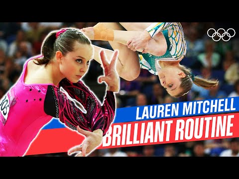 Видео: Лорен Митчелл 🇦🇺 Красивые вольные упражнения в Лондоне-2012!