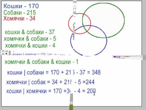 Видео: Круги Эйлера (диаграммы Венна) - просто и доступно.