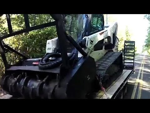 Видео: Мульчирование в лесу в Каннингеме, штат Теннесси, с множеством советов для оператора