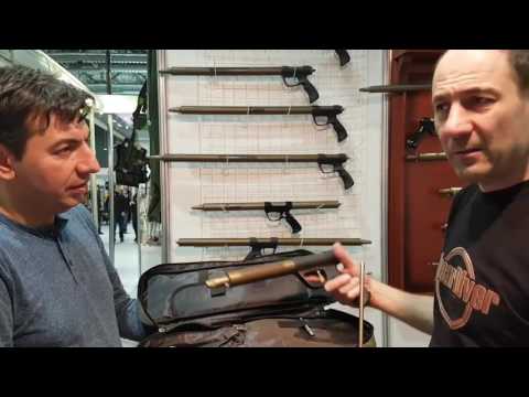 Видео: Moscow Dive show 2017 - Ружья Зелинка