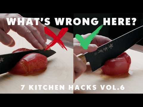 Видео: Сколько вы знаете?! 7 кухонных советов, о которых вы хотели бы знать раньше | Выпуск 6