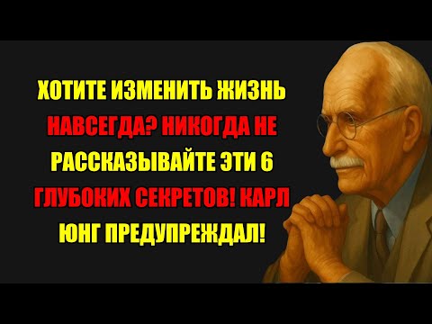 Видео: Эти 6 Вещей Никогда Не Раскрывай! Карл Юнг Предупреждает О Гибели