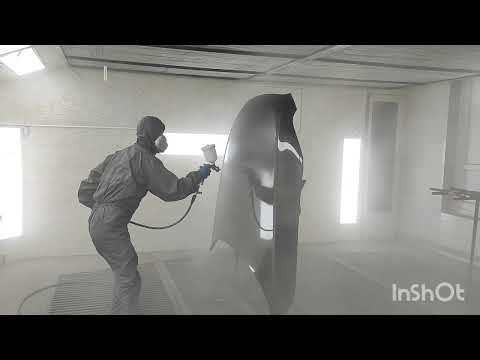 Видео: Покраска деталей AUDI Q 7