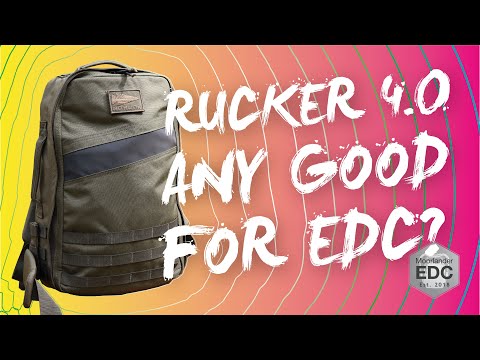 Видео: Рюкзак GORUCK Rucker 4.0 — подойдет ли он для EDC?
