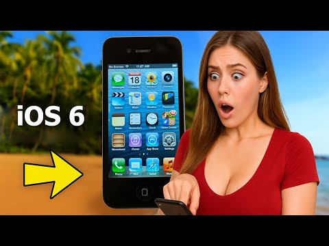 Видео: Как выглядела iOS 6.1 система и приложения на iPhone 4