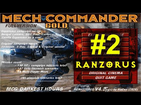 Видео: MechCommander Darkest Hours #2 Мехкоммандер. Прохождение мода "Темнейшие часы"