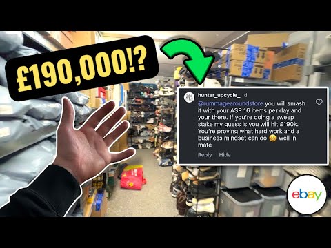 Видео: Путь к продажам на eBay на сумму 190 000 фунтов стерлингов начинается сегодня!