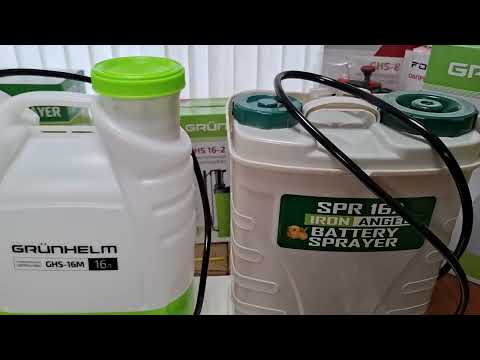 Видео: Grunhelm або Iron Angel обираєм оприскувач на 16 літрів