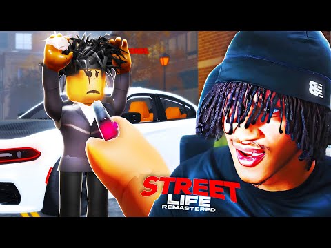 Видео: Итак, я грабил людей в Roblox Street Life Remastered...