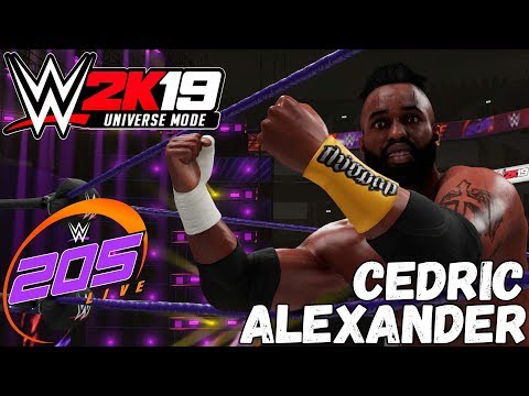 Видео: WWE 2K19 Universe Mode - 205 Live Cedric Alexander (Русская озвучка) #7