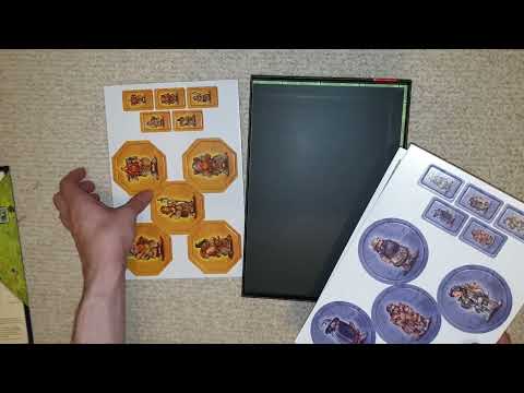 Видео: Unboxing #1 [Настольная игра: "Гномы-вредители: древние шахты"]
