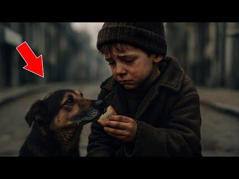 Видео: Мальчик-сирота отдал последний хлеб бродячей собаке. Финал этой истории поразит всех!
