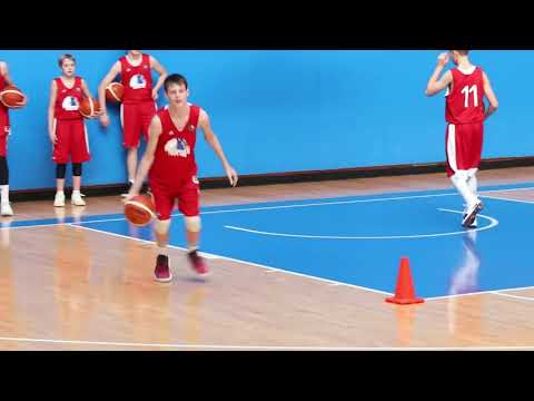 Видео: Саша Груич. Тренировочный лагерь РФБ-подготовки юношей 13-14 лет Тренировка 2 - Fundamentals/Skills