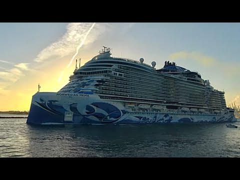 Видео: Норвежская Прима присоединяется к параду в Майами!