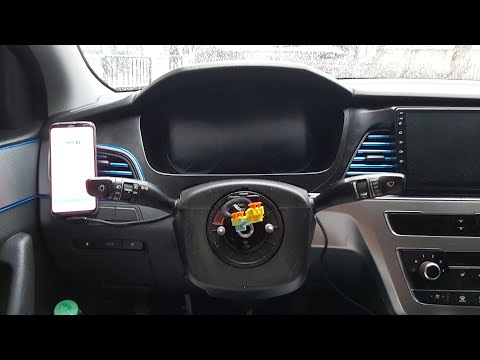 Видео: AliExpress Hyundai Sonata lf круиз контроль и кожа на руль установка. part 2