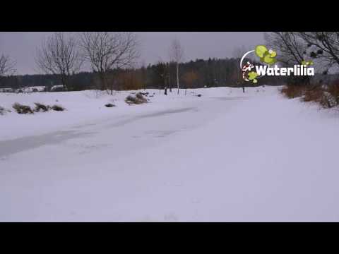 Видео: Незамерзающая лунка для пруда