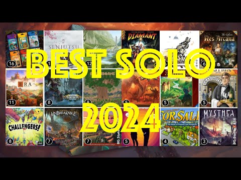 Видео: Любимая и лучшая настольная соло игра в 2024 году?..