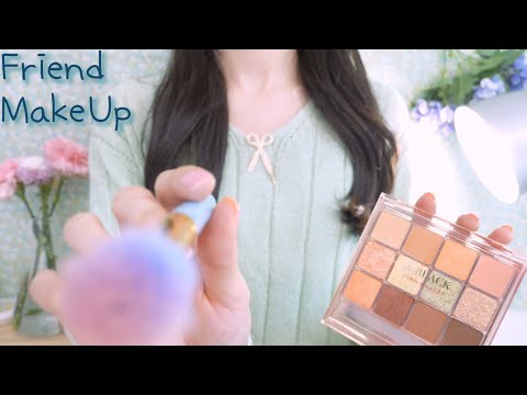 Видео: ASMR(русский субтитры)Делаю макияж для друга, который появится на телевидении | 방송 출연하는 친구를 위한 메이크업