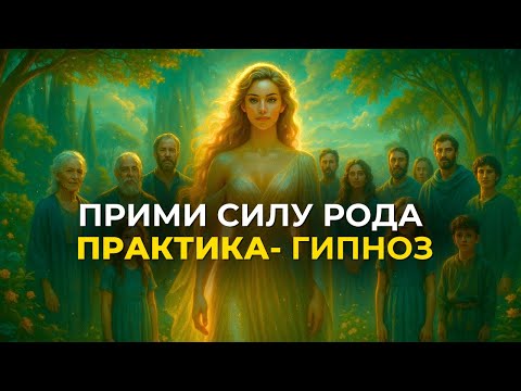 Видео: ПРИМИ СИЛУ РОДА | Гипноз - исцеление родовых сценариев | Стирание негативных родовых программ