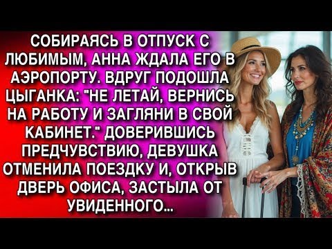Видео: СОБИРАЯСЬ В ОТПУСК С ЛЮБИМЫМ, АННА ЖДАЛА ЕГО В АЭРОПОРТУ. ВДРУГ ПОДОШЛА ЦЫГАНКА- ''НЕ ЛЕТАЙ...''